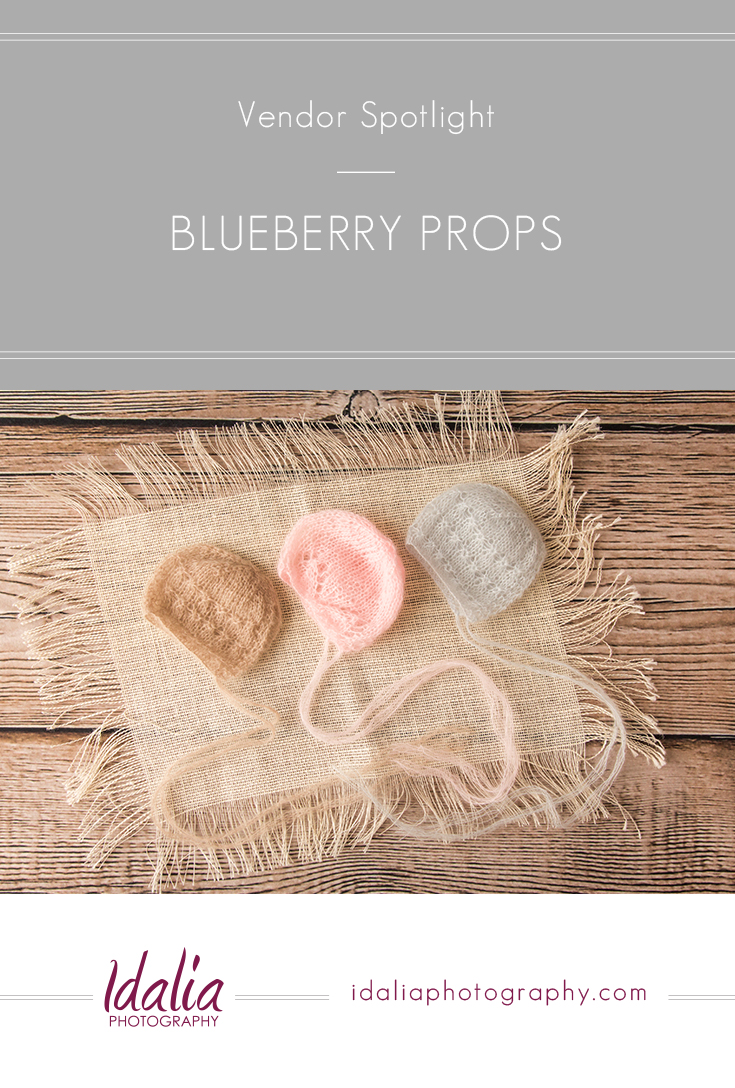 Newborn Prop Vendor Spotlight | Blueberry Props