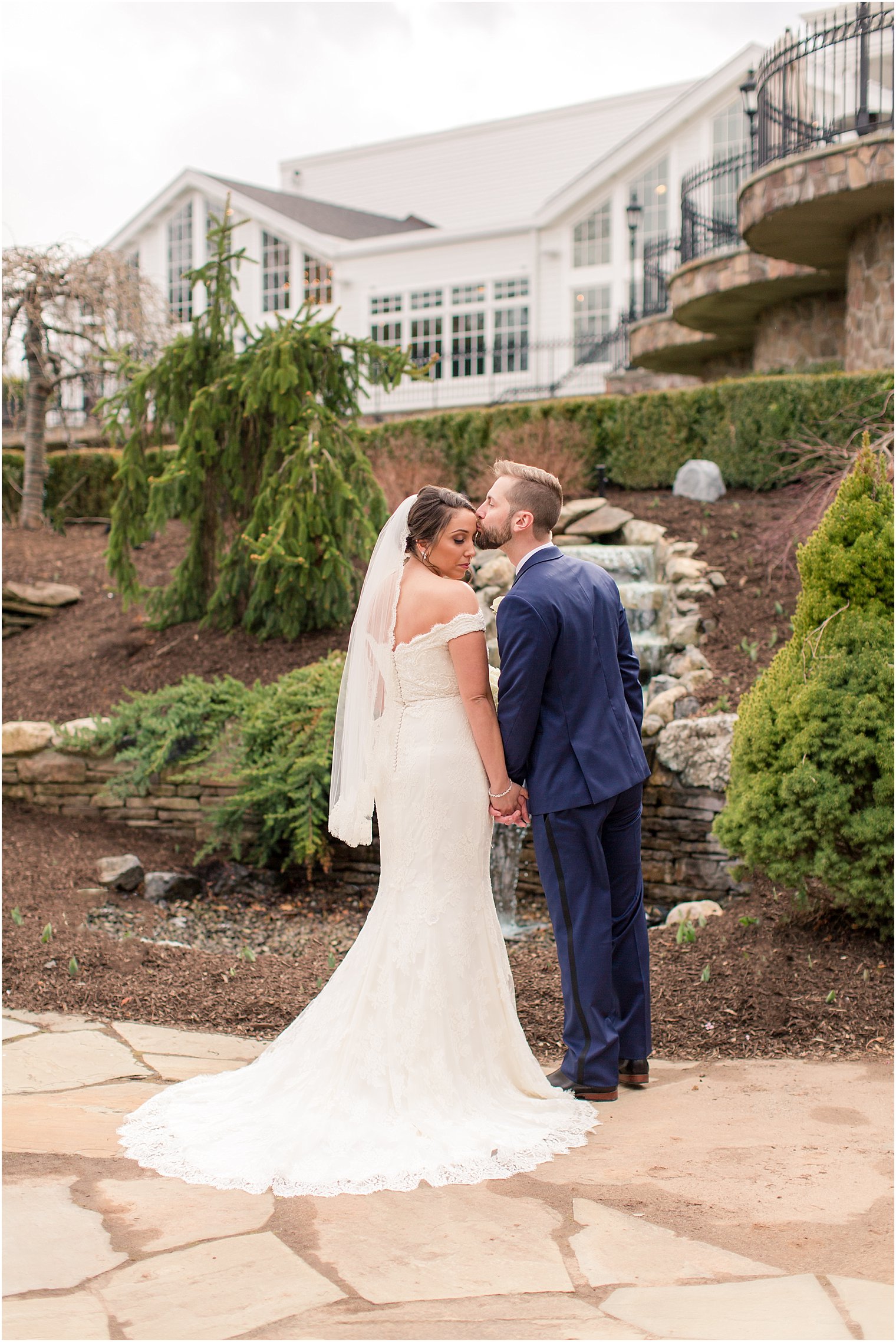 Romantic bride and groom portrait | Photo by Idalia Photography