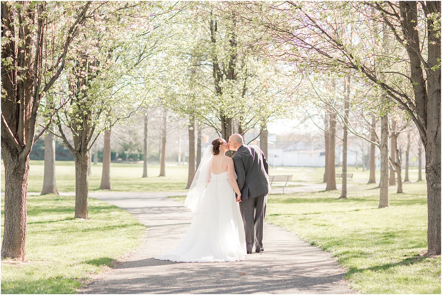 Cranbury, NJ Park Wedding Portraits | Photo by Idalia Photography