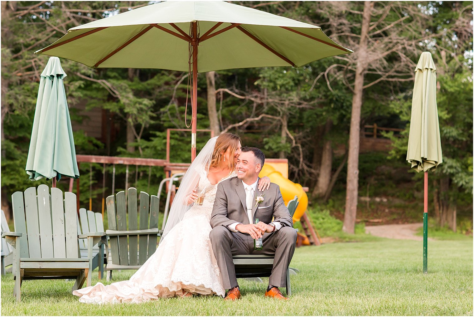 Outdoor Wedding at Lake Valhalla Club | Idalia Photography