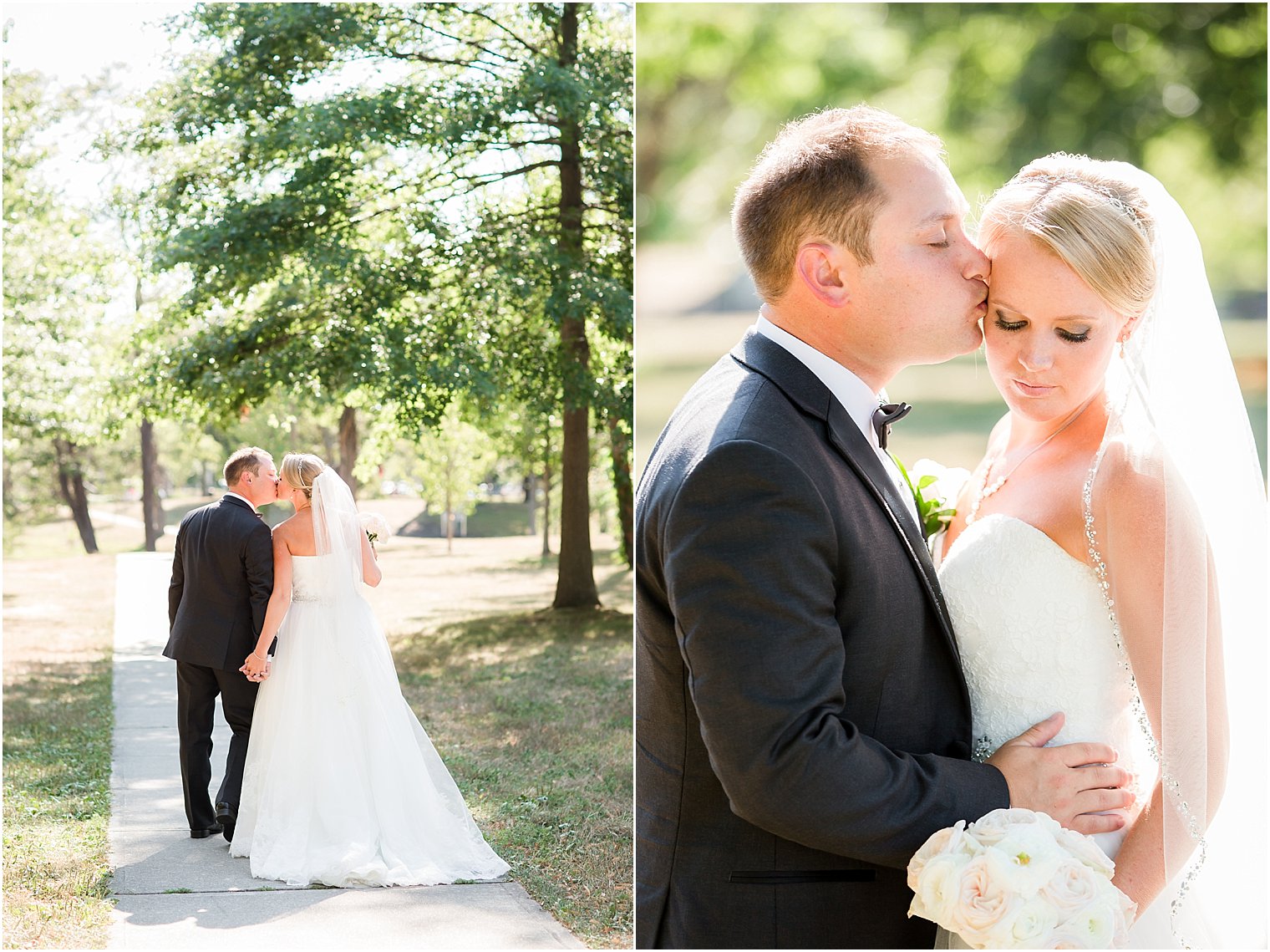 Summer wedding at Spring Lake | Photo by Idalia Photography