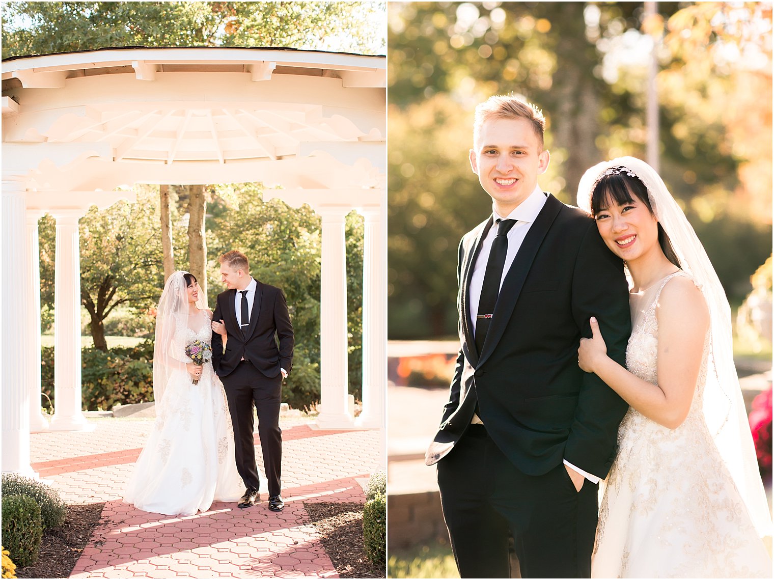 Classic bride and groom portraits | Photos by Idalia Photography