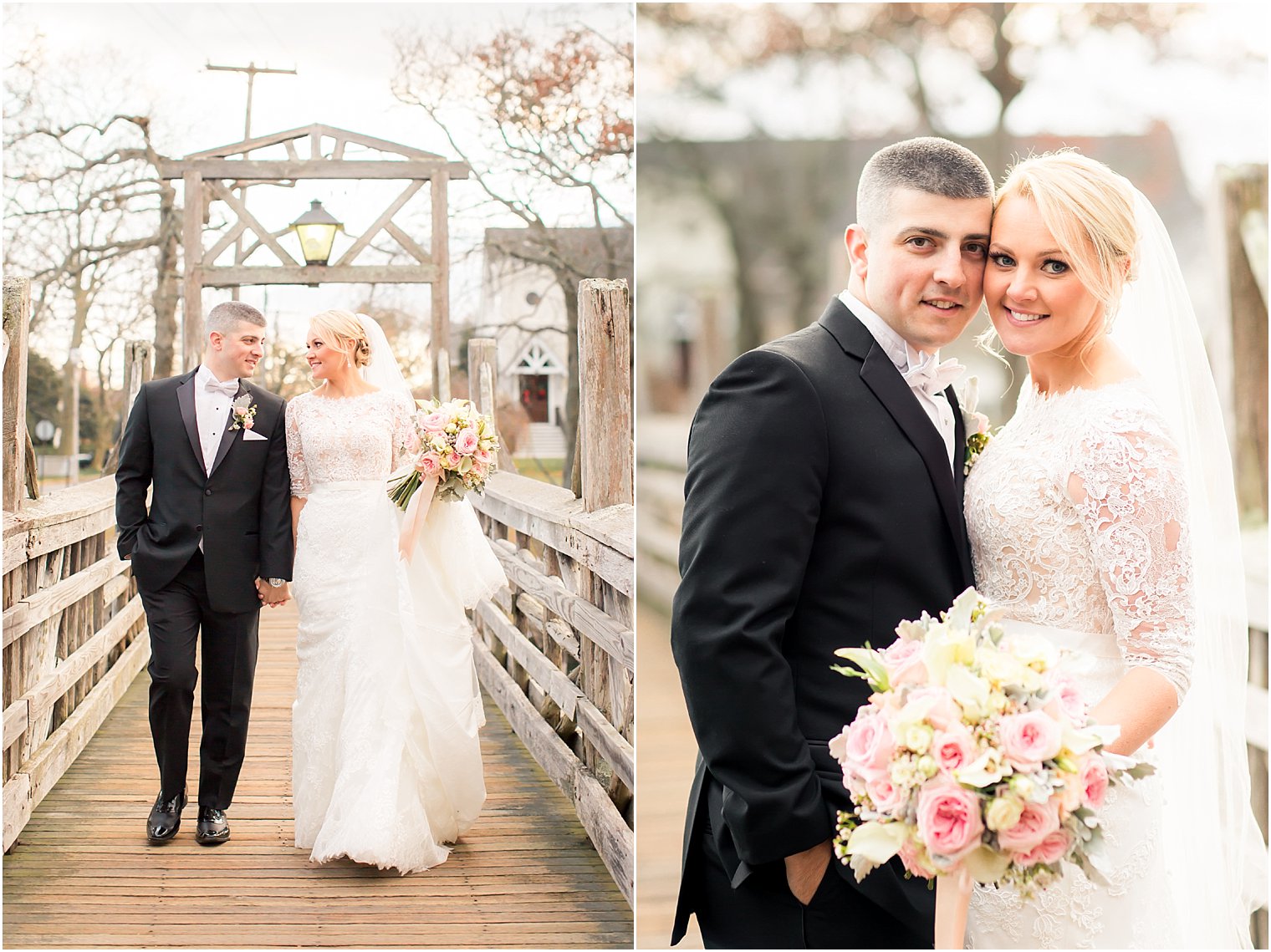 Winter NJ Wedding at Spring Lake | Photo by Idalia Photography