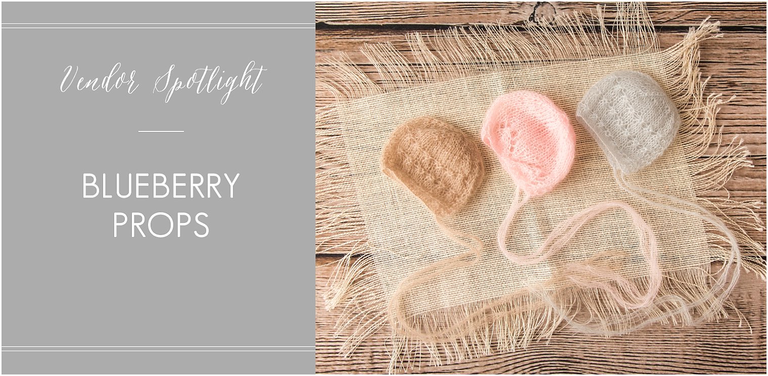 Newborn Prop Vendor Spotlight | Blueberry Props