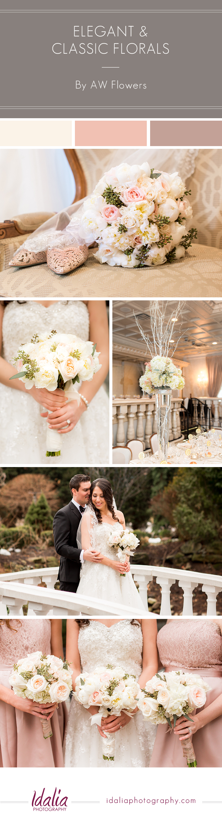Nanina's in the Park Florals by AW Flowers | Photos by Idalia Photography