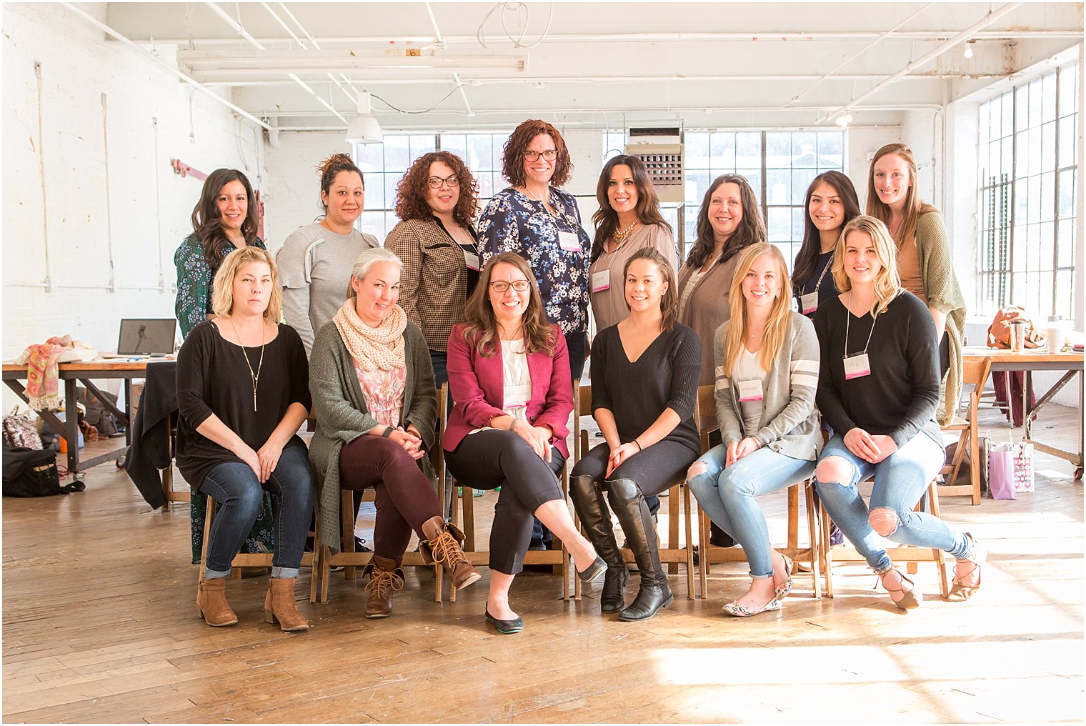 Group picture at Blogging for Creative Entrepreneurs Workshop