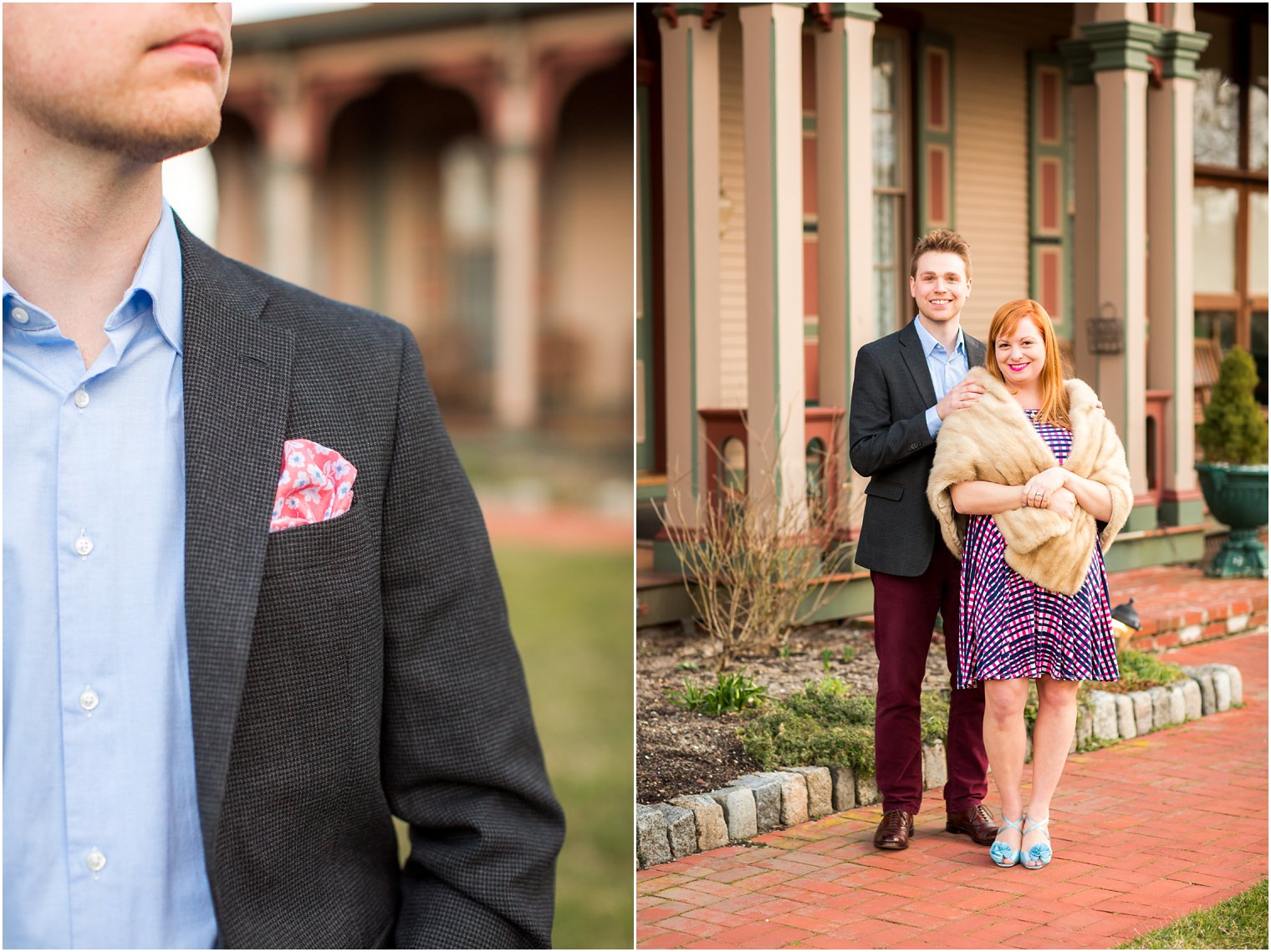 Winter portrait session in Cape May