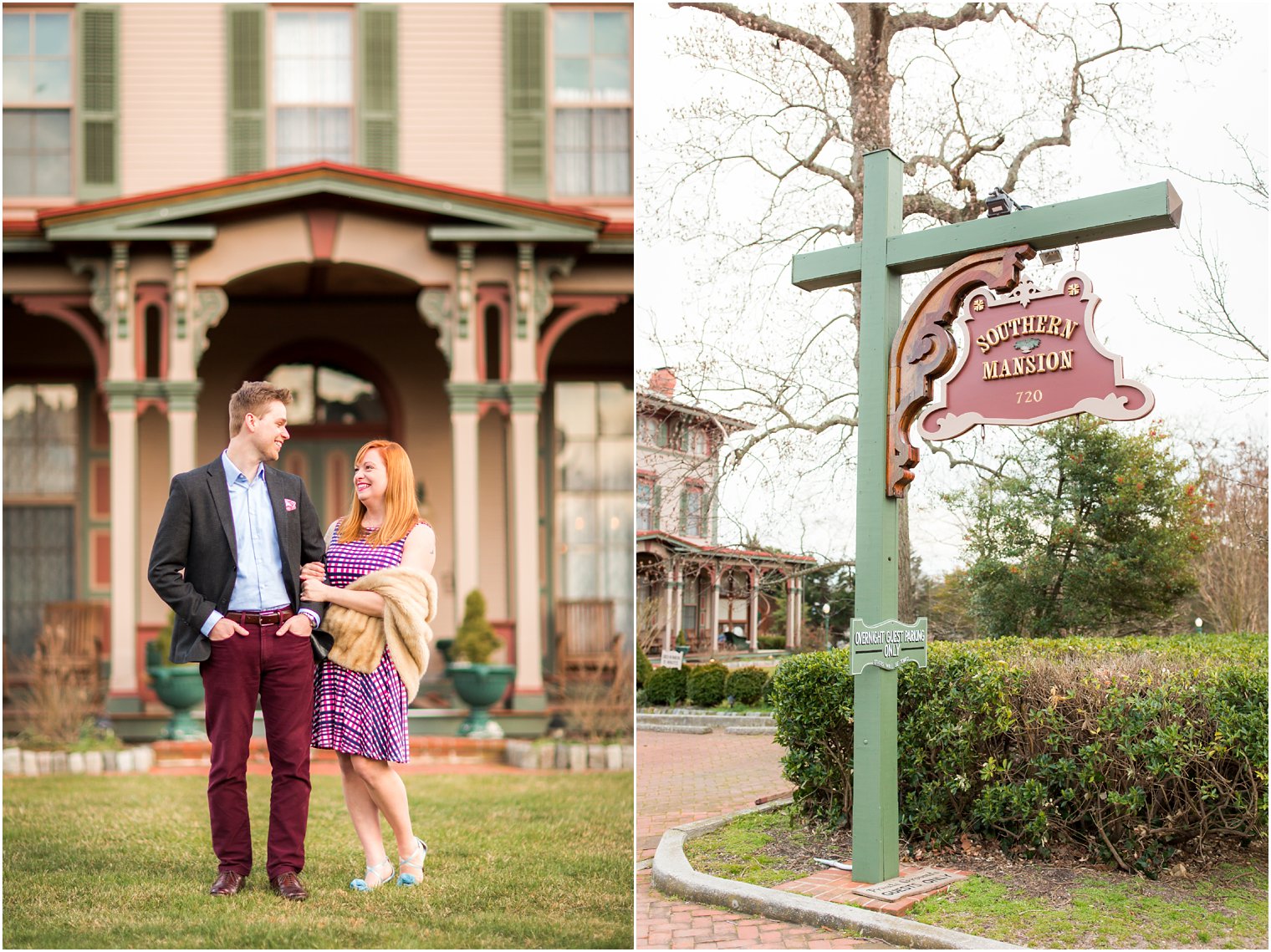 Southern Mansion venue photo with couple