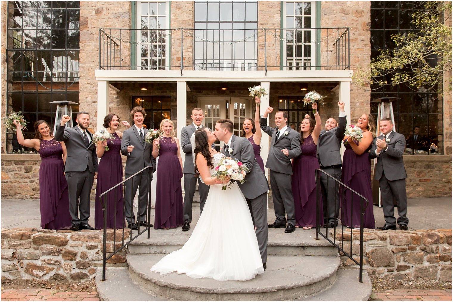 Fun bridal photo at New Hope, PA wedding | Photo by PA Wedding Photographers Idalia Photography