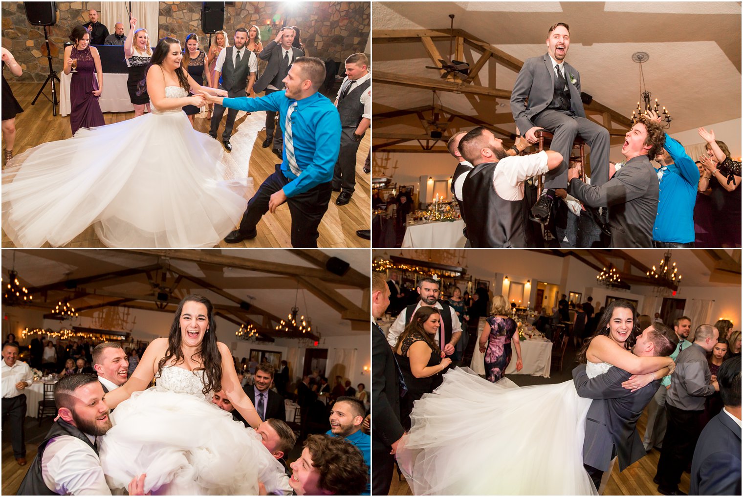 Reception fun at Holly Hedge | Photo by PA Wedding Photographers Idalia Photography