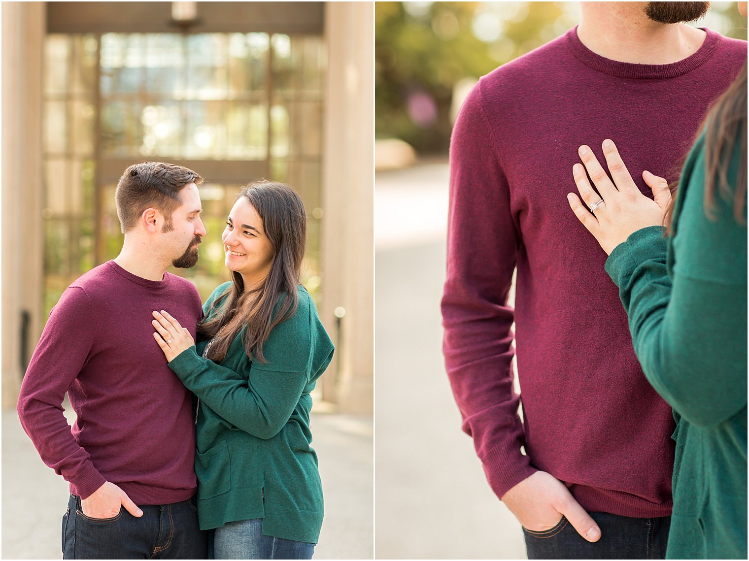 Engagement posing ideas | Photo by Idalia Photography