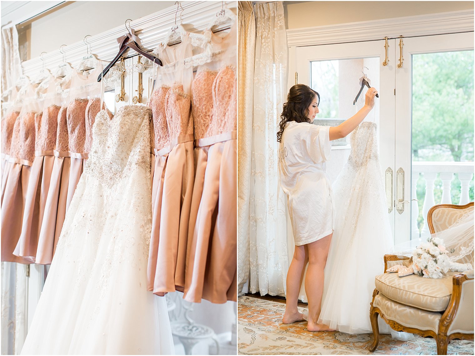 Bride in Nanina's in the Park Bridal Suite | Photo by Idalia Photography