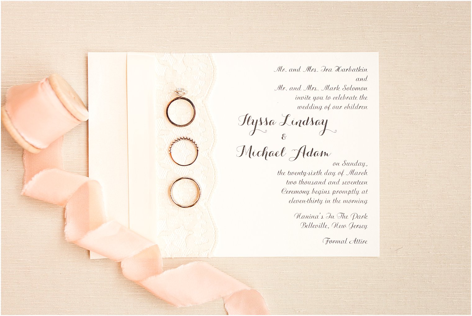 Wedding Invitation by Invitation Gallery | Photo by Idalia Photography