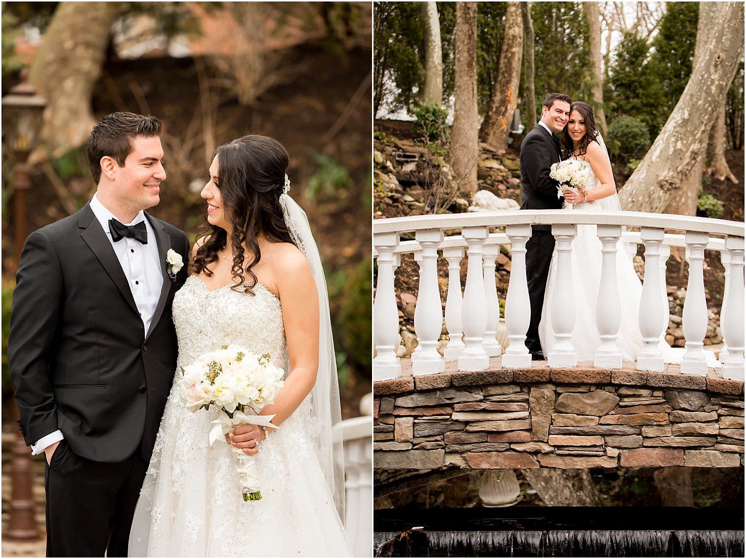 Classic bride and groom photos at Nanina's in the Park | Photo by Idalia Photography