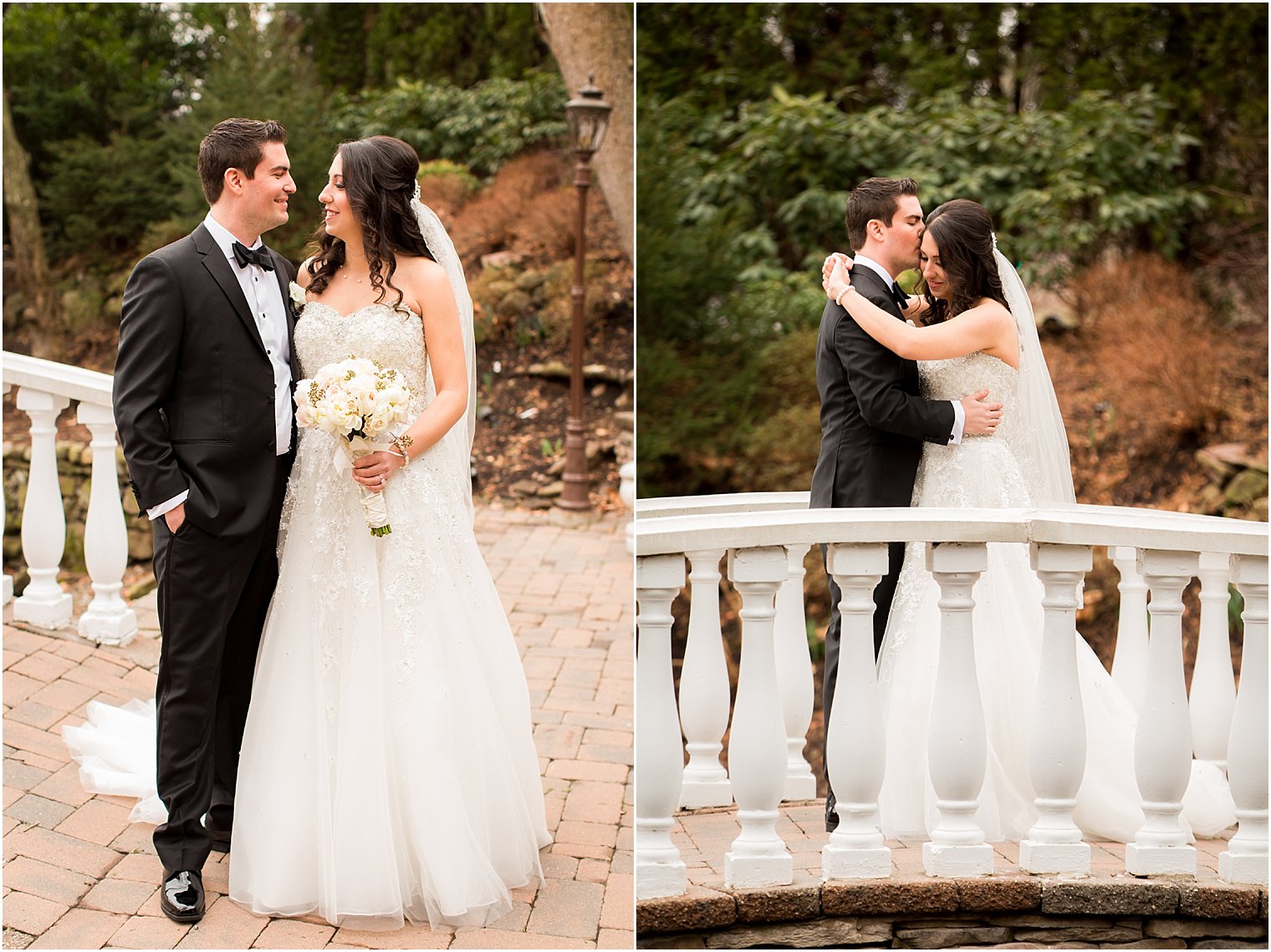 Romantic wintry wedding in NJ | Photo by Idalia Photography