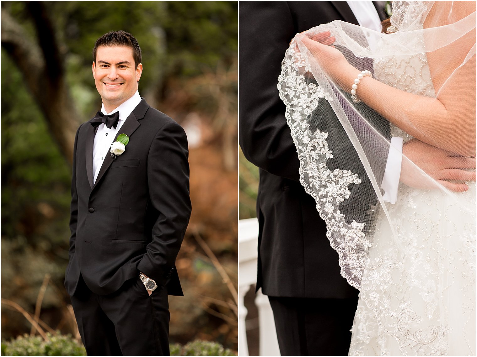 Groom in Robbie and Co tuxedo | Photo by Idalia Photography