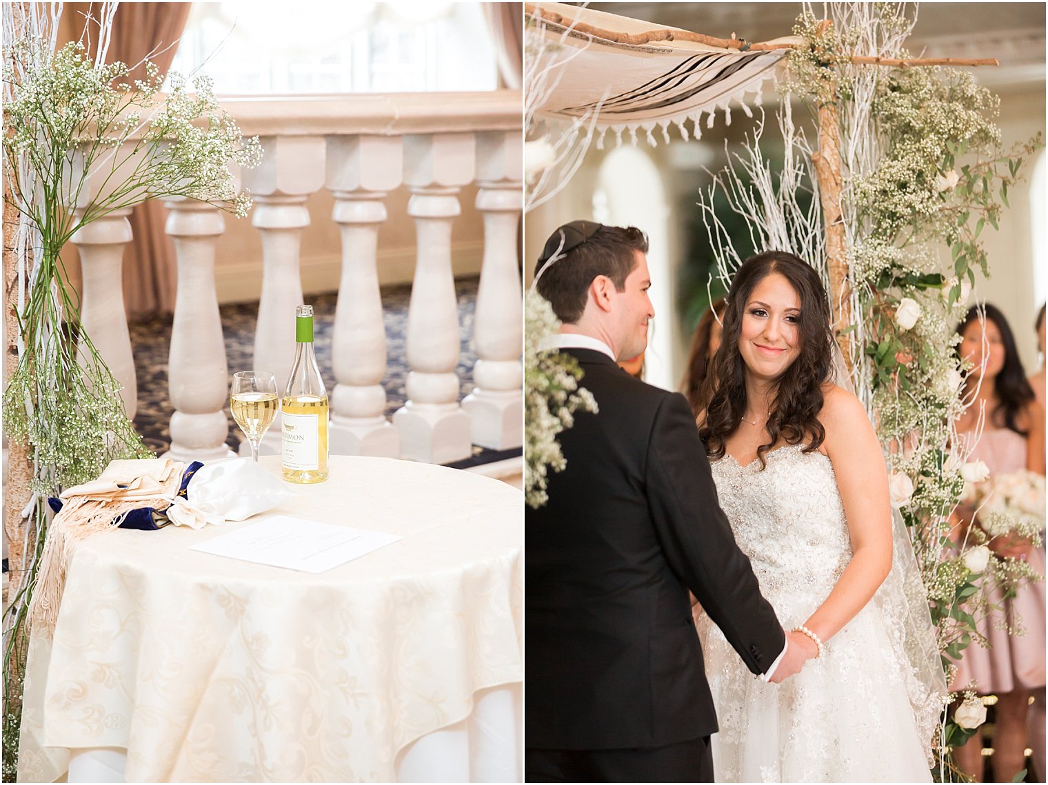 Jewish wedding ceremony details | Photo by Idalia Photography