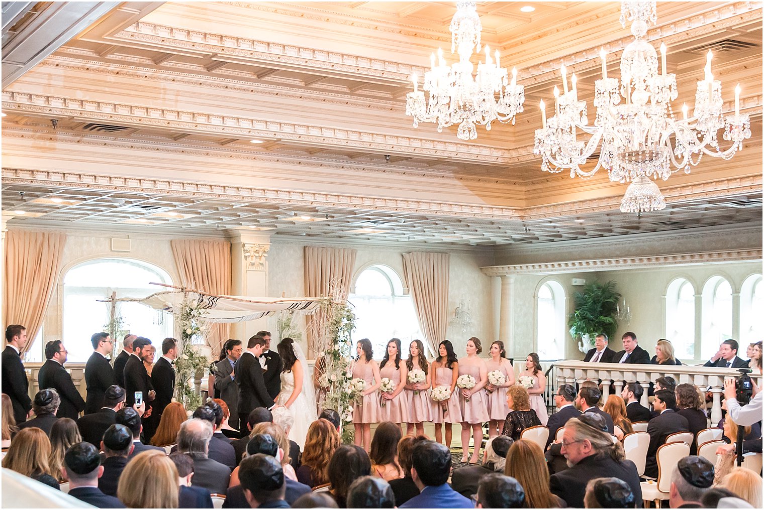 Indoor ceremony at Nanina's in the Park | Photo by Idalia Photography