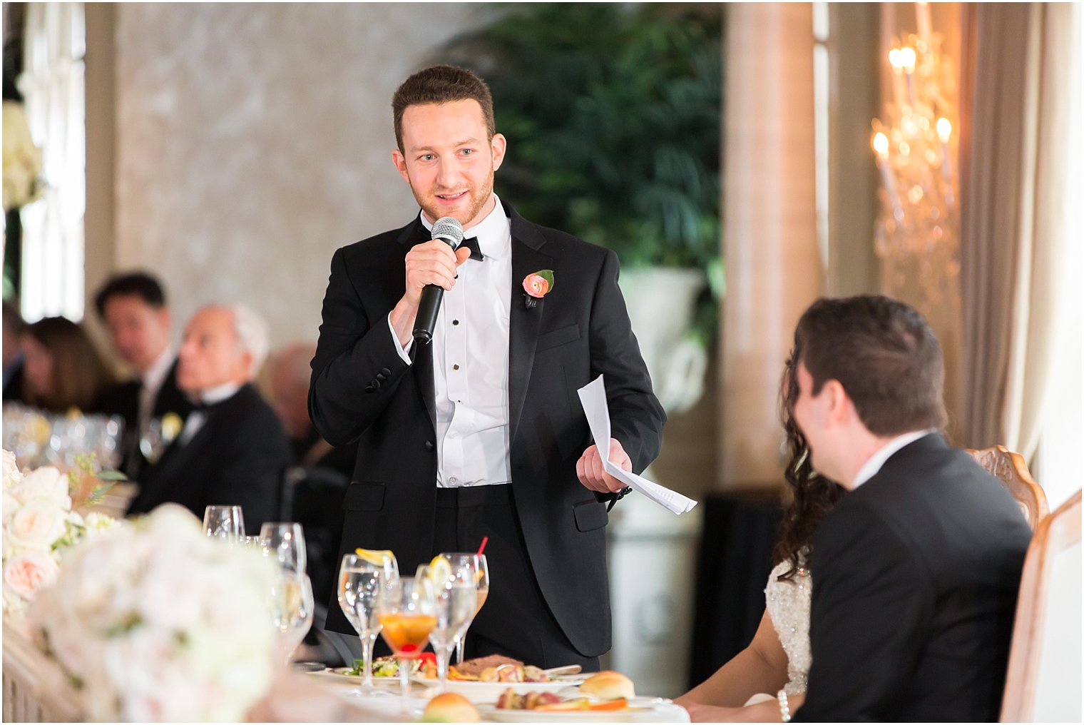 Best man toast | Photo by Idalia Photography