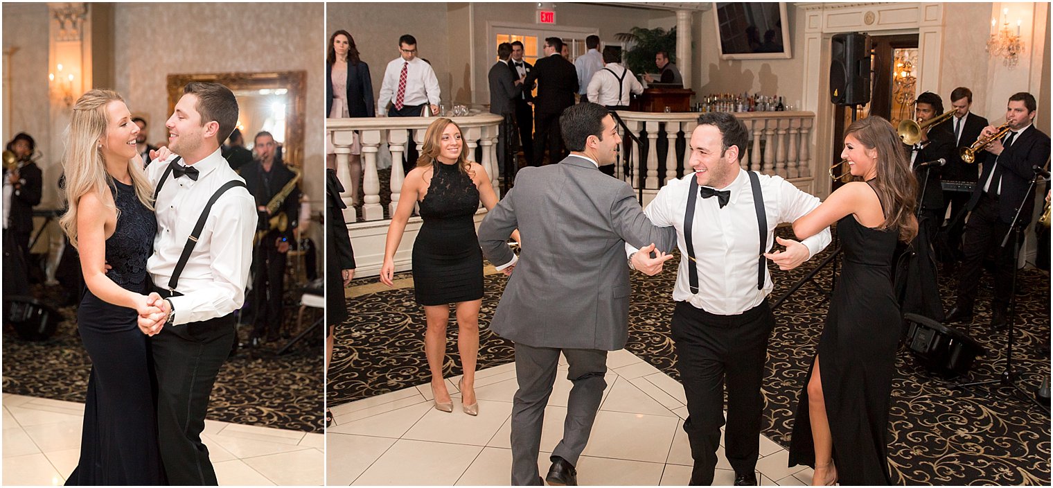 Reception dancing to Silver Arrow Band | Photo by Idalia Photography