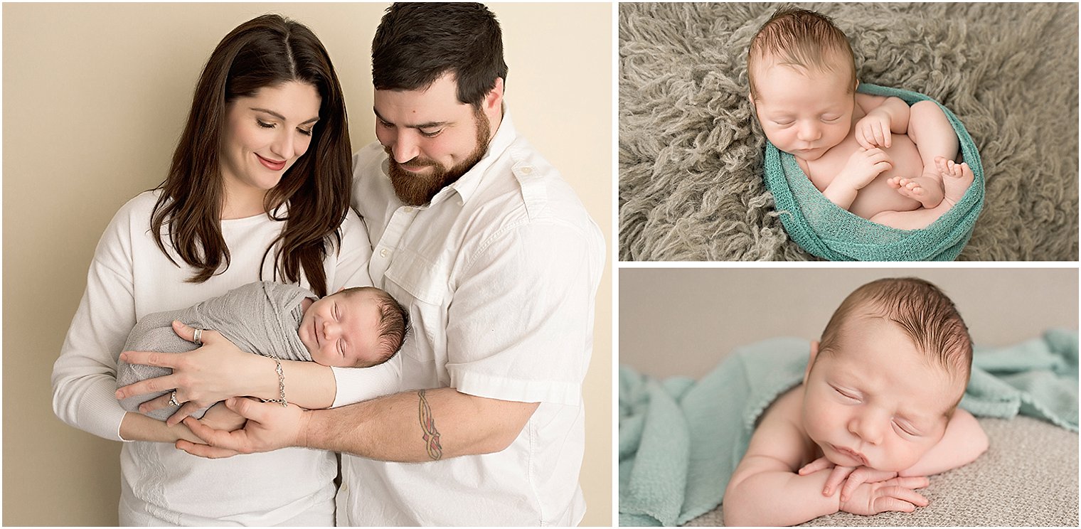 New Jersey Newborn Photographer Studio Session