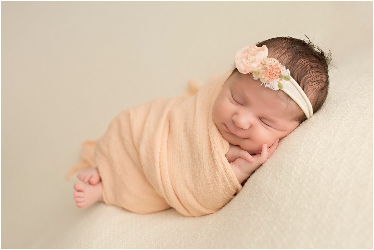 NJ Newborn Photographer Idalia Photography captures newborns in Howell NJ Studio