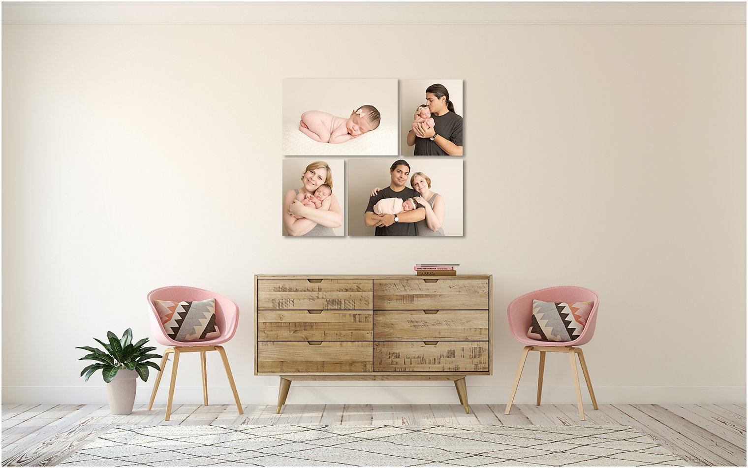 Jigsaw Canvas Grouping | Wall Art Inspiration by Idalia Photography