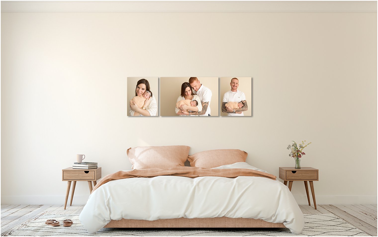 Trilogy Canvas Grouping | Wall Art Inspiration by Idalia Photography