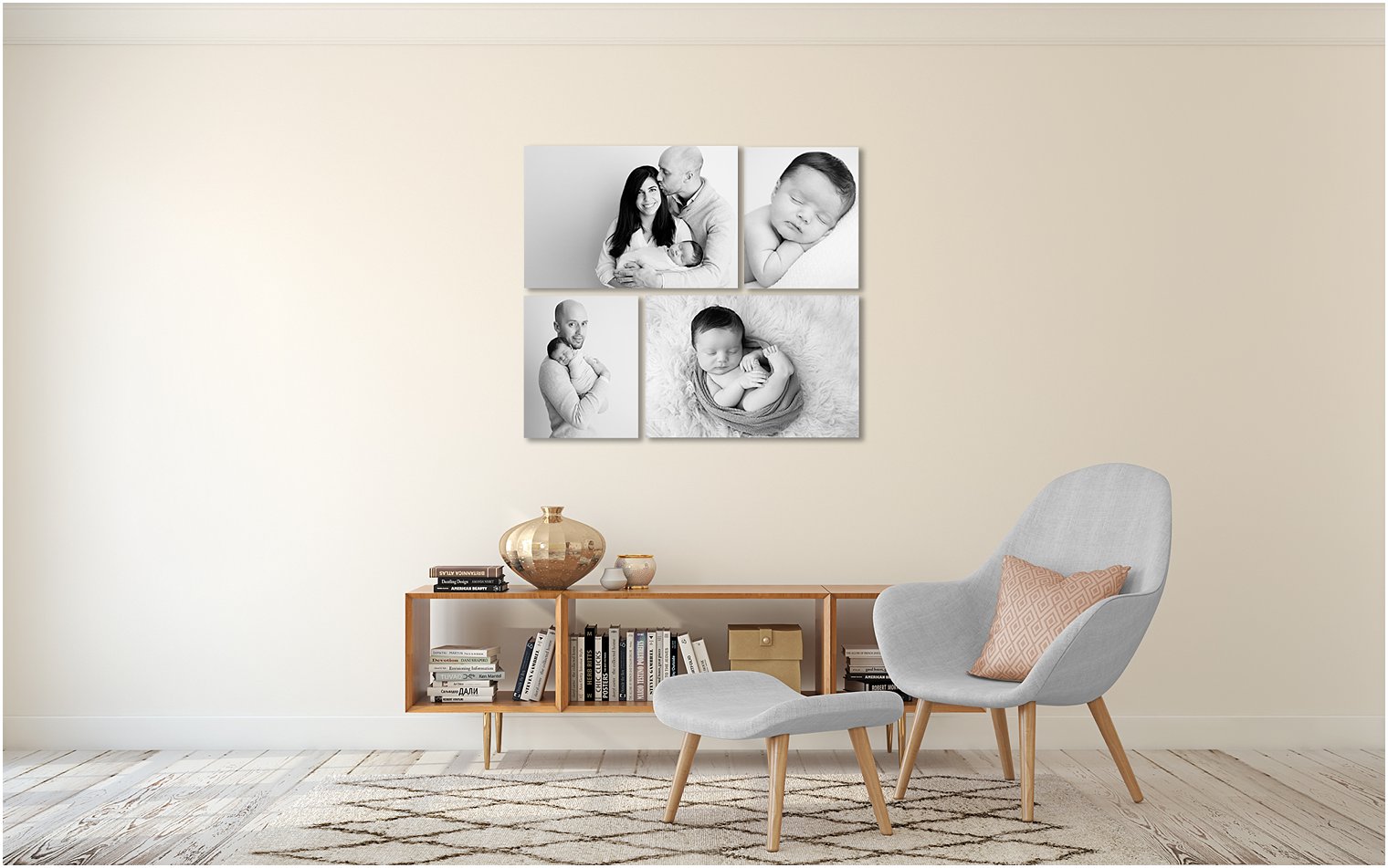 Jigsaw Canvas Grouping | Wall Art Inspiration by Idalia Photography