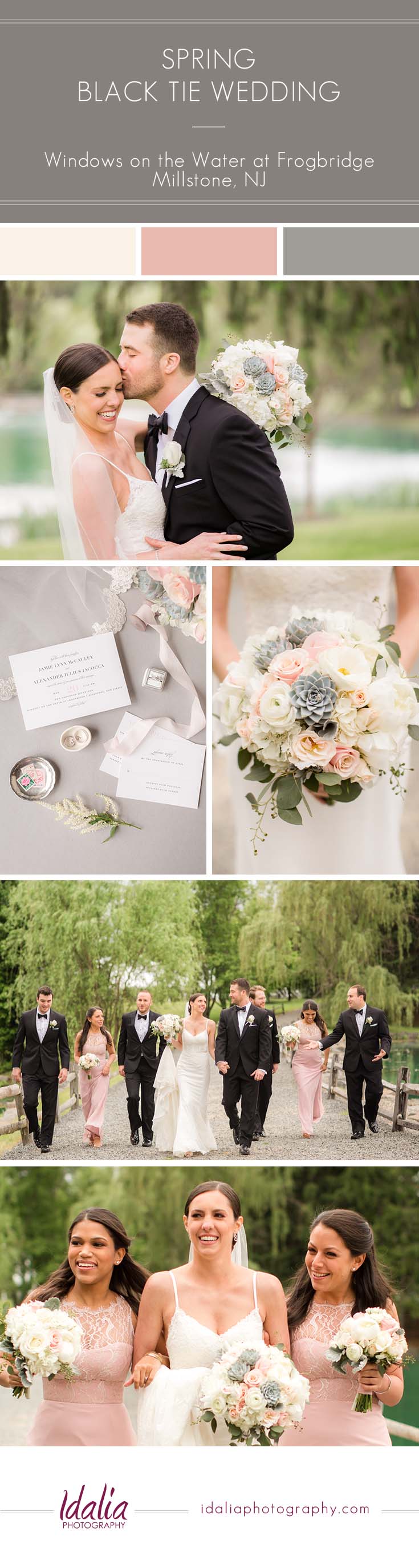 Windows on the Water at Frogbridge | Millstone NJ Wedding Venue | Black Tie Wedding | Photos by Idalia Photography