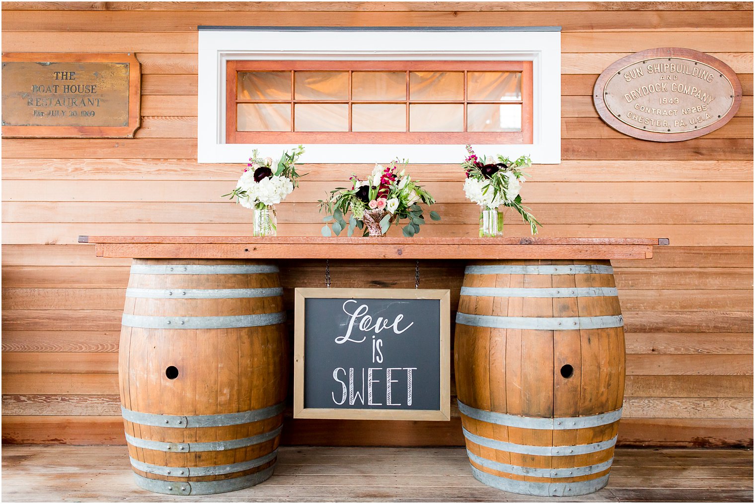 Wine Barrel Bar by Rustic Drift | Photos by Idalia Photography