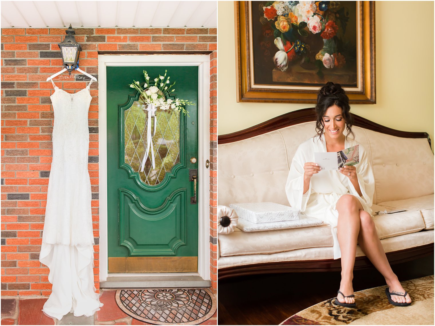 Bride getting ready for her wedding day | Photo by Idalia Photography