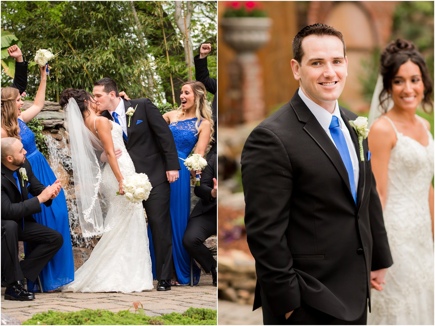 Bride and groom photos at il Tulipano