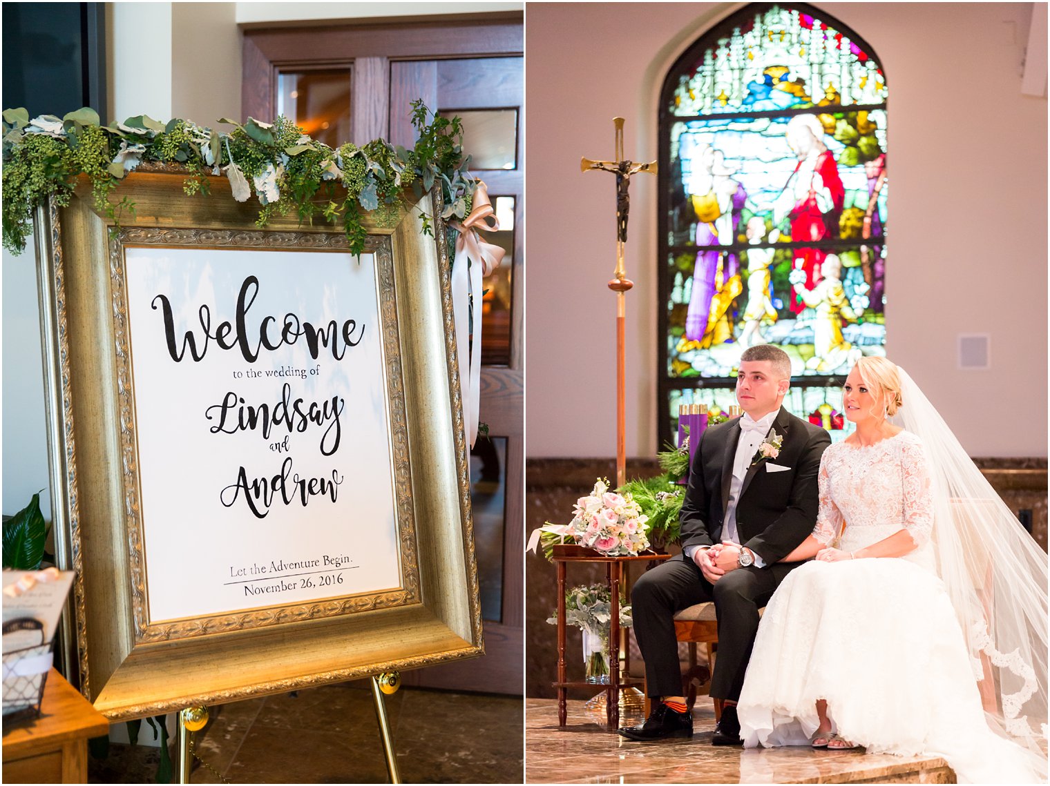 Welcome sign | Wedding signage | Photo by Idalia Photography