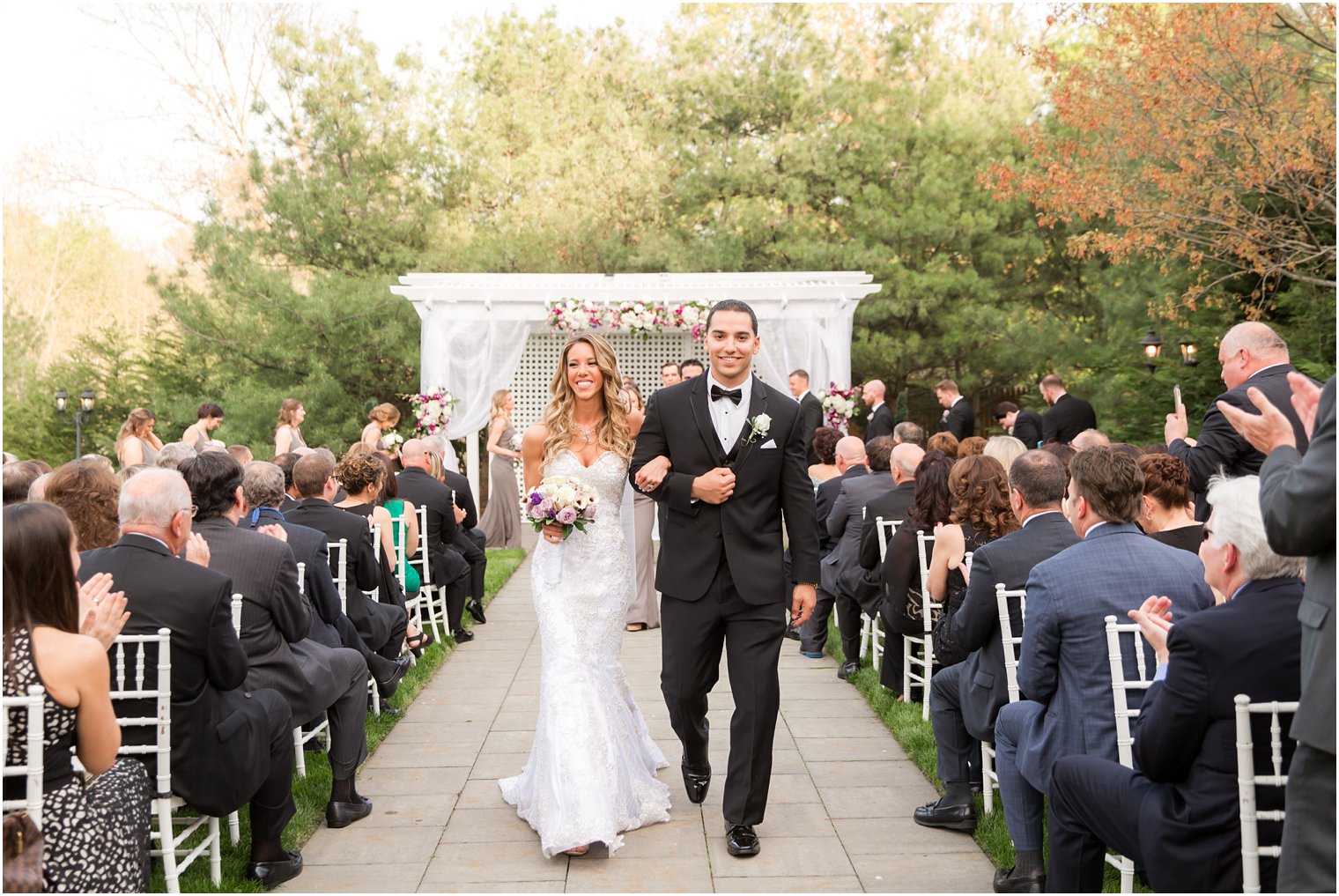 Recessional photo | Photos by Idalia Photography