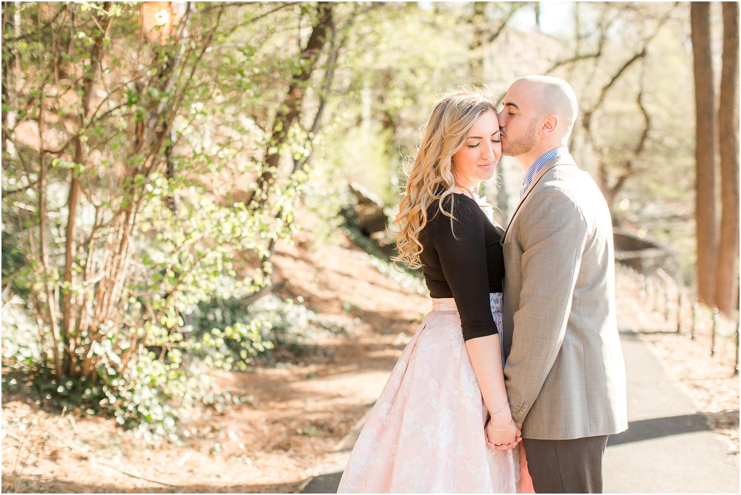 NYC Engagement Photos at Fort Tryon Park