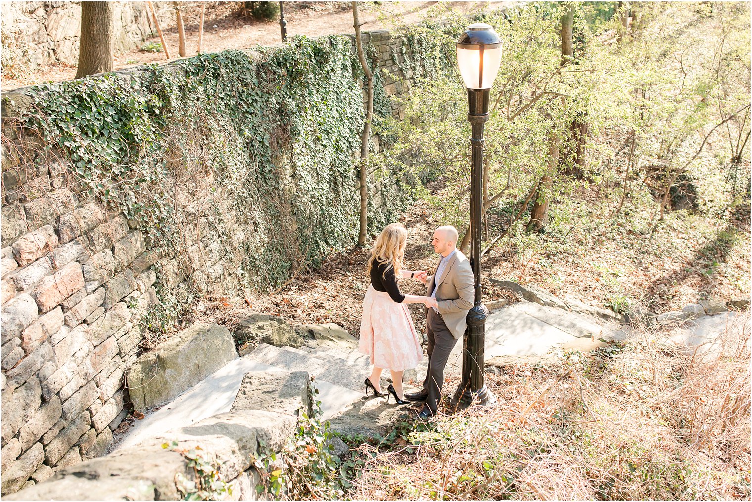 Fort Tryon Park Engagement | Photos by Idalia Photography
