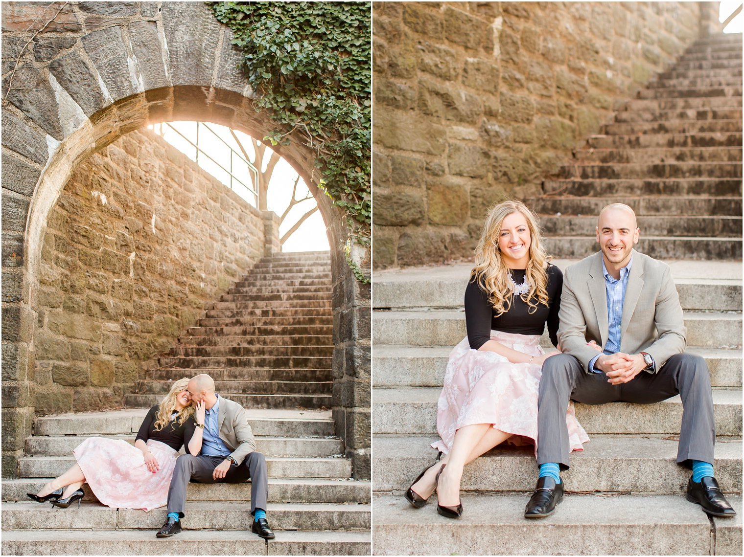 Elegant outfit ideas for engagement session | Photos by Idalia Photography
