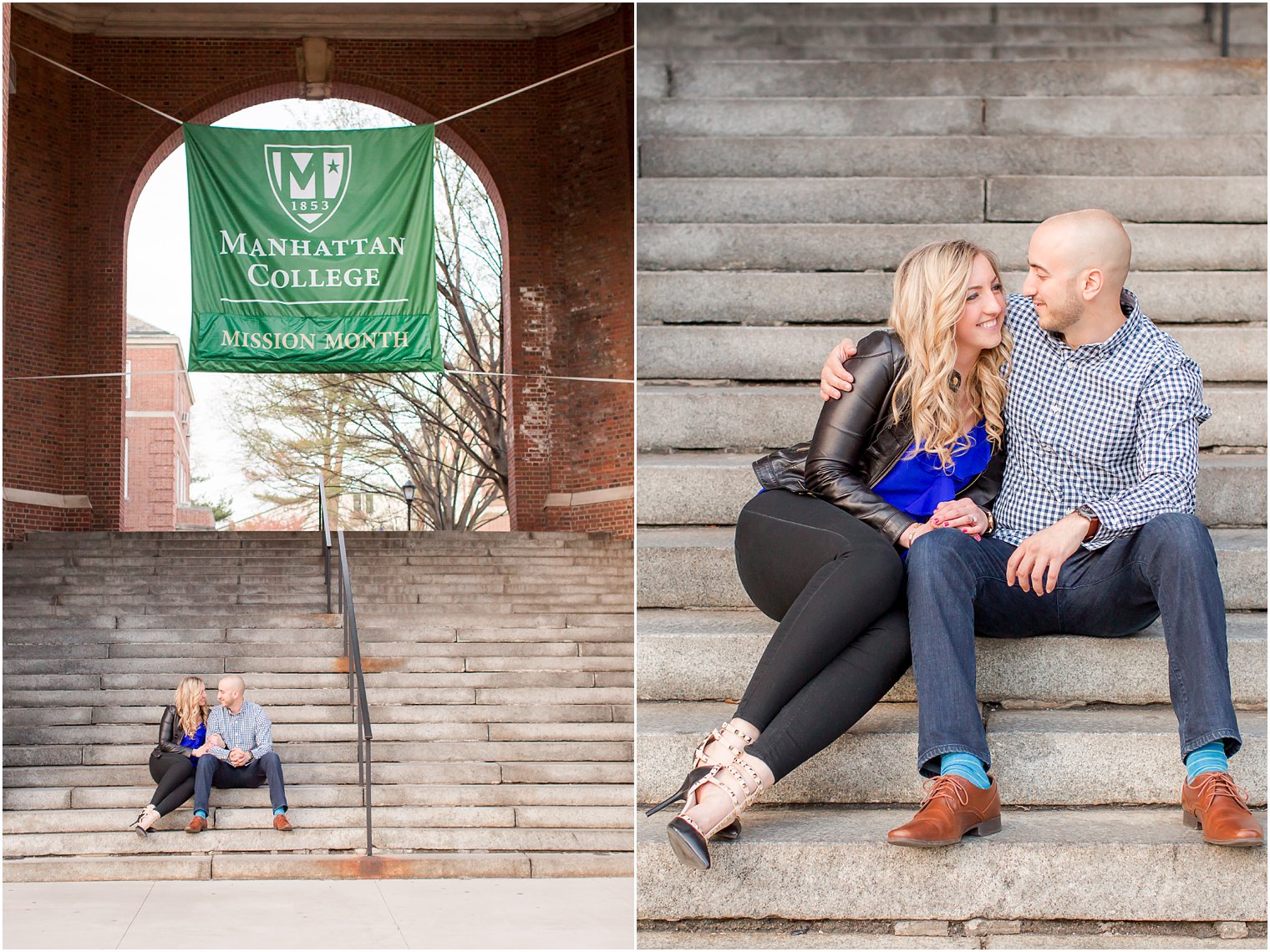 Engagement Photos at Manhattan College