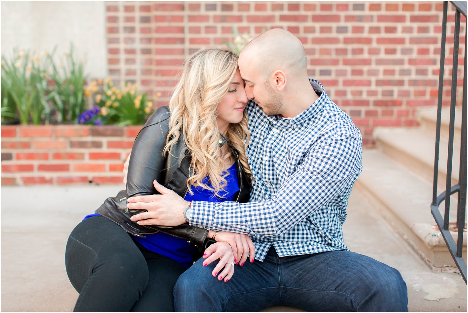 Romantic engagement posing ideas