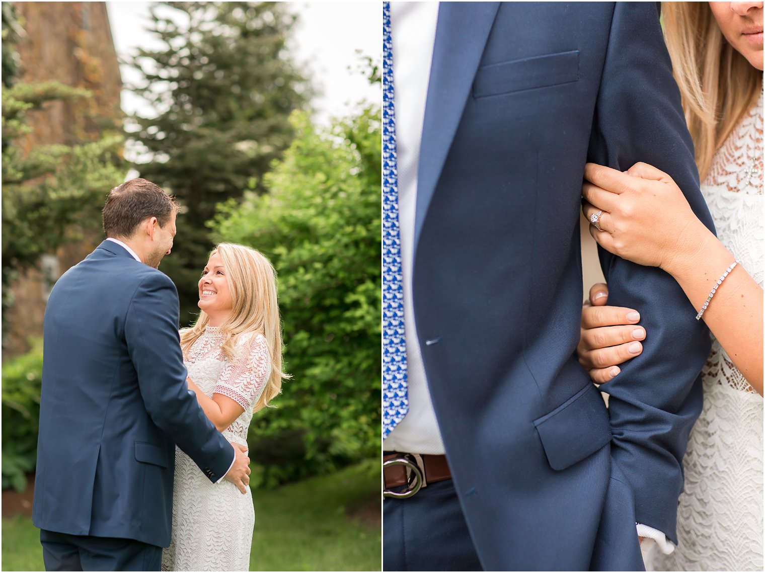 Spring Willowwod Arboretum Engagement Photos by Idalia Photography