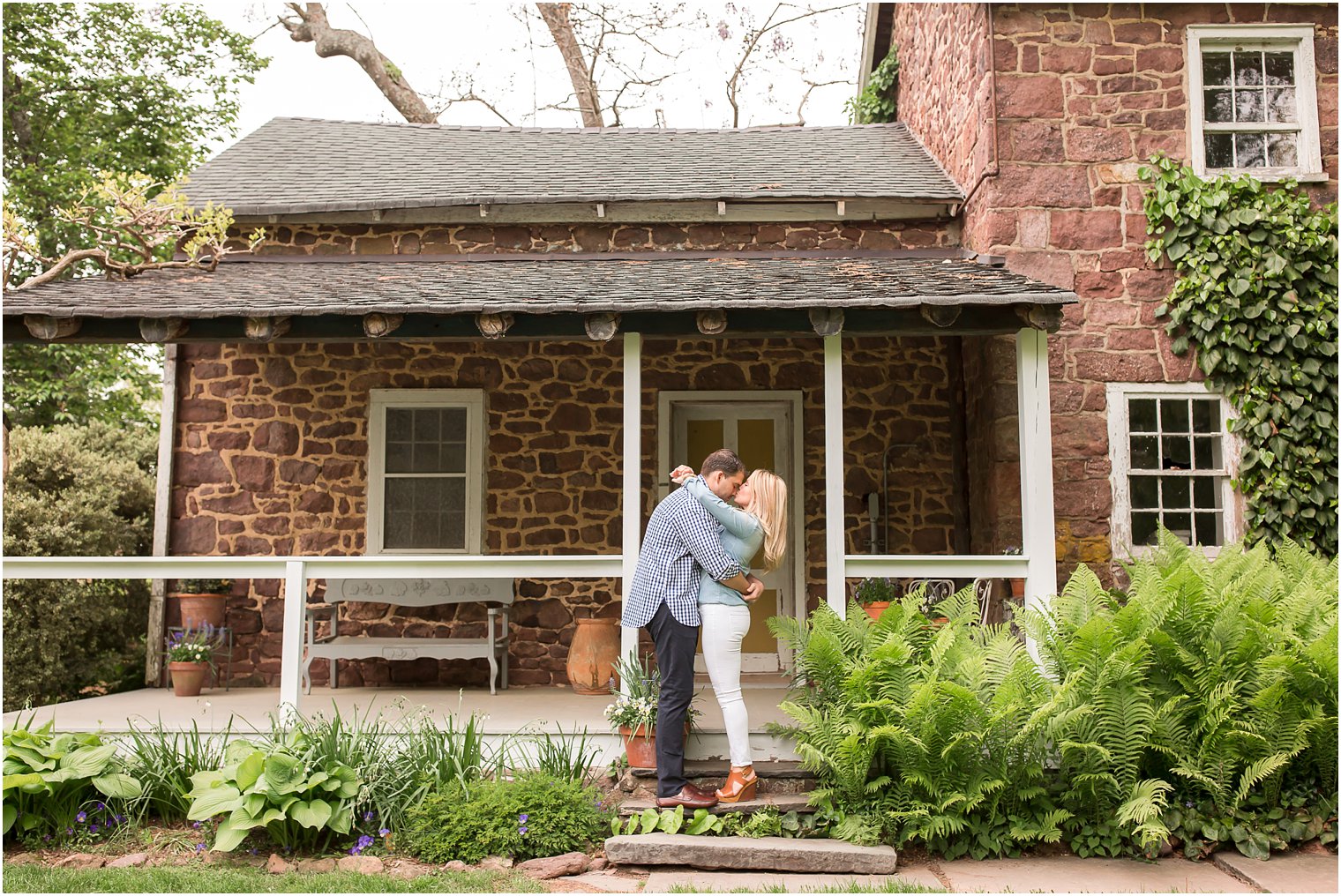 Willowood Arboretum Engagement Photos | Photo by Idalia Photography