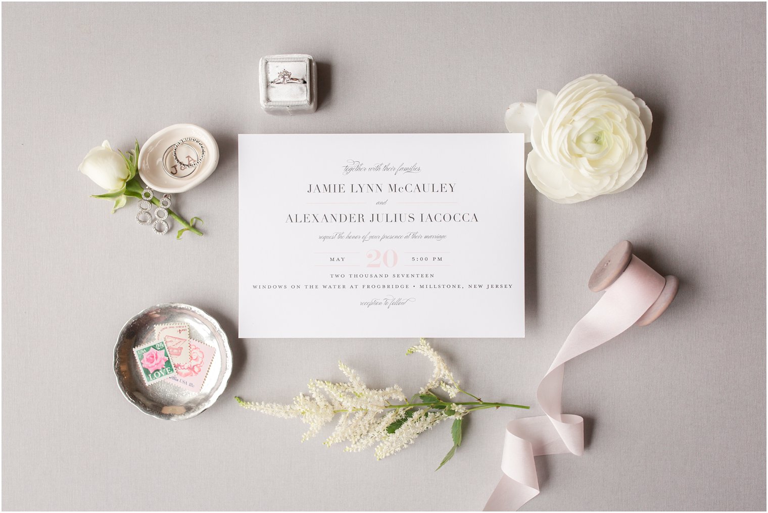 Classical Wedding Invitations by Jessica Williams | Minted | Photos by Idalia Photography