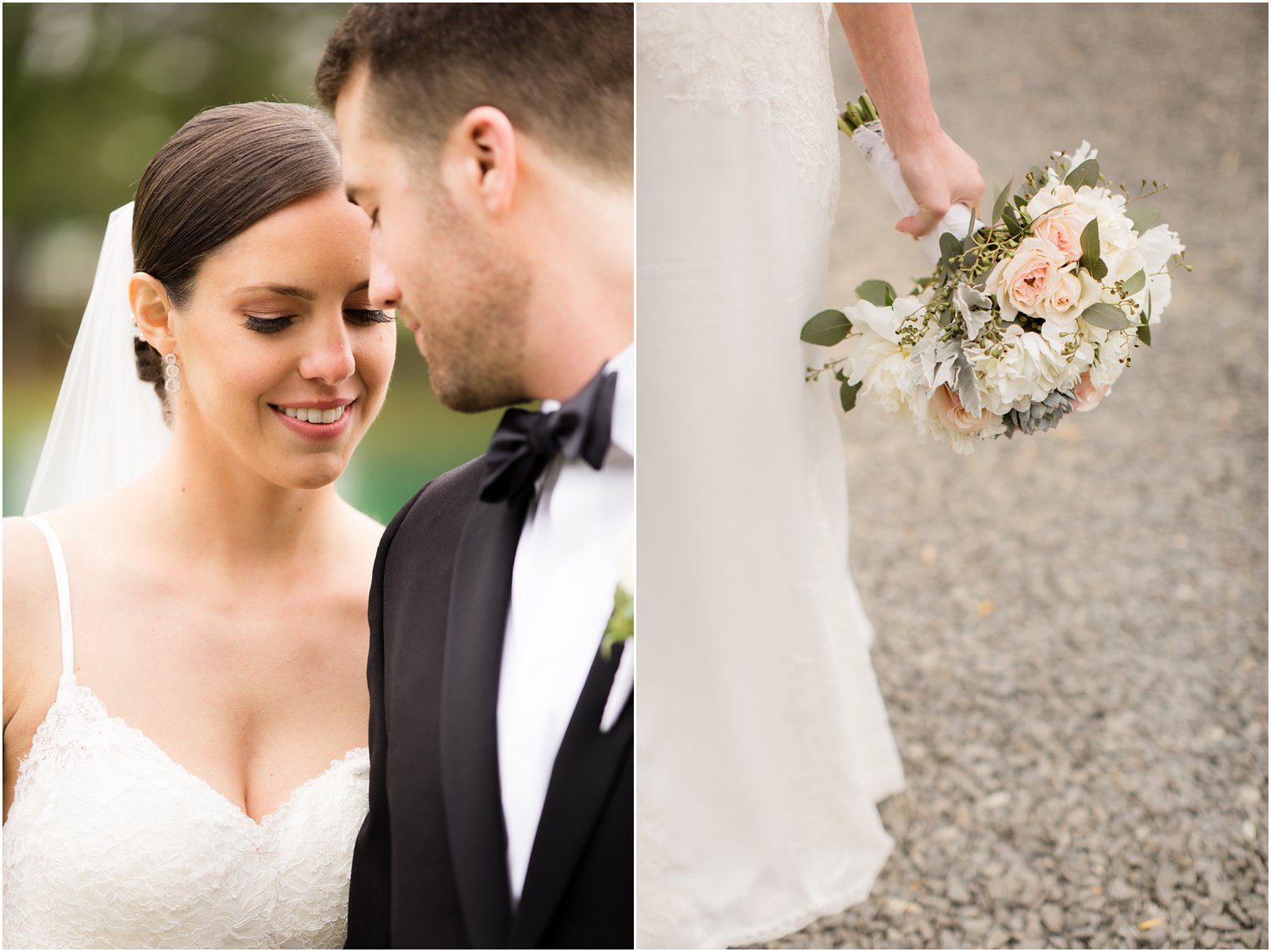 Romantic black tie wedding in NJ | Photos by Idalia Photography