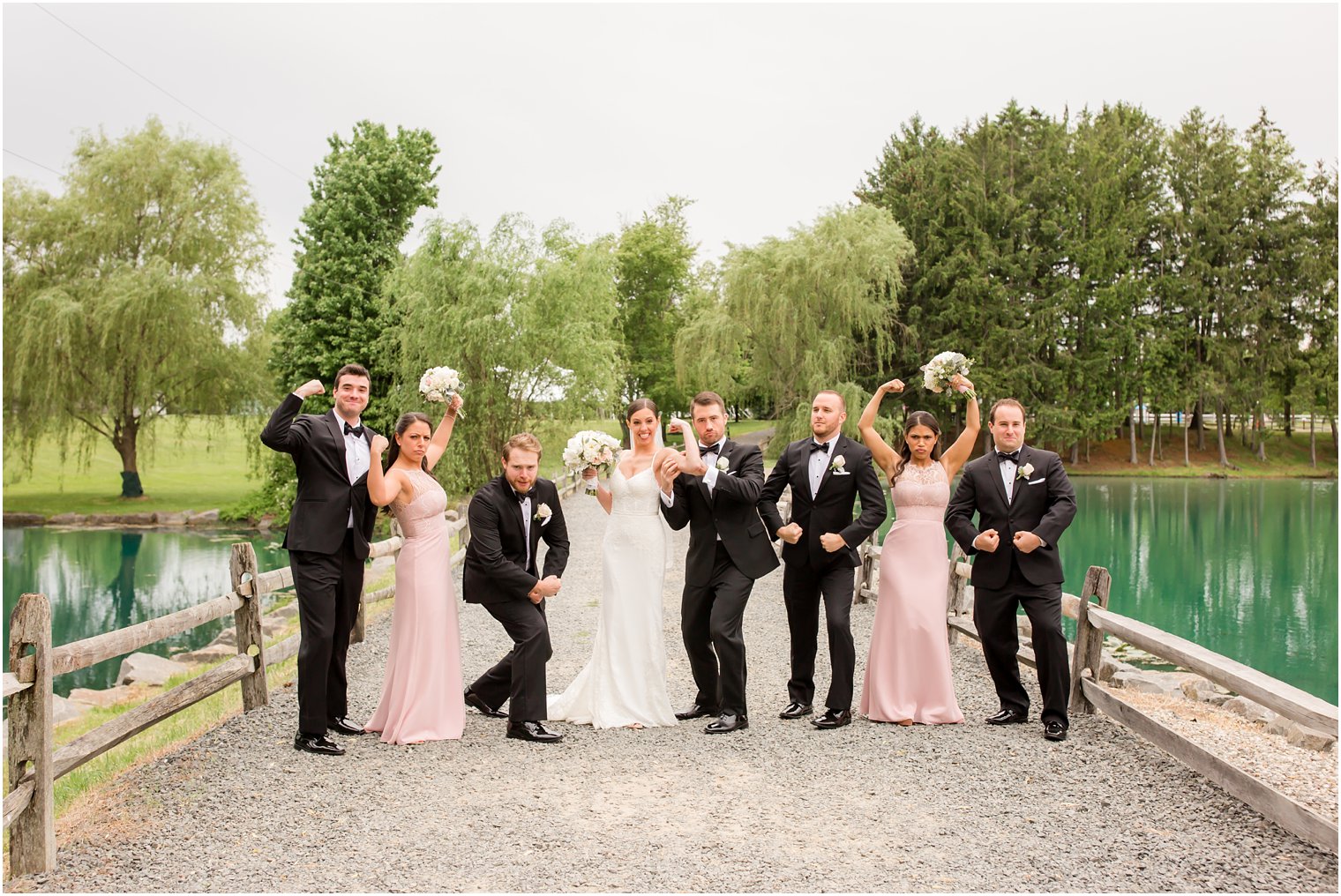 Fun bridal party posing ideas | Photo by Idalia Photography