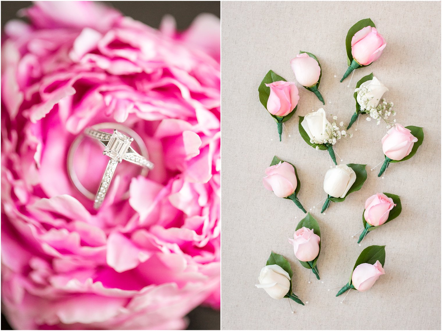 Peony bouquet by Bed or Roses in Yonkers | Photo by Idalia Photography