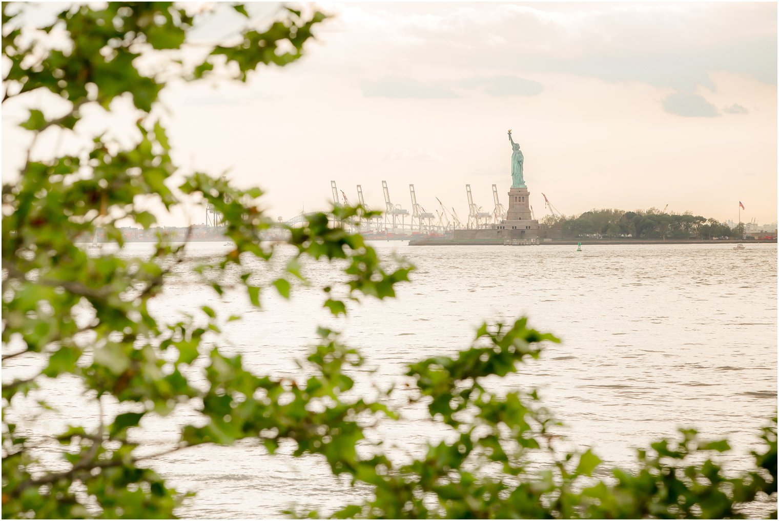View of Statue of Liberty from Battery Gardens | Photos by Idalia Photography