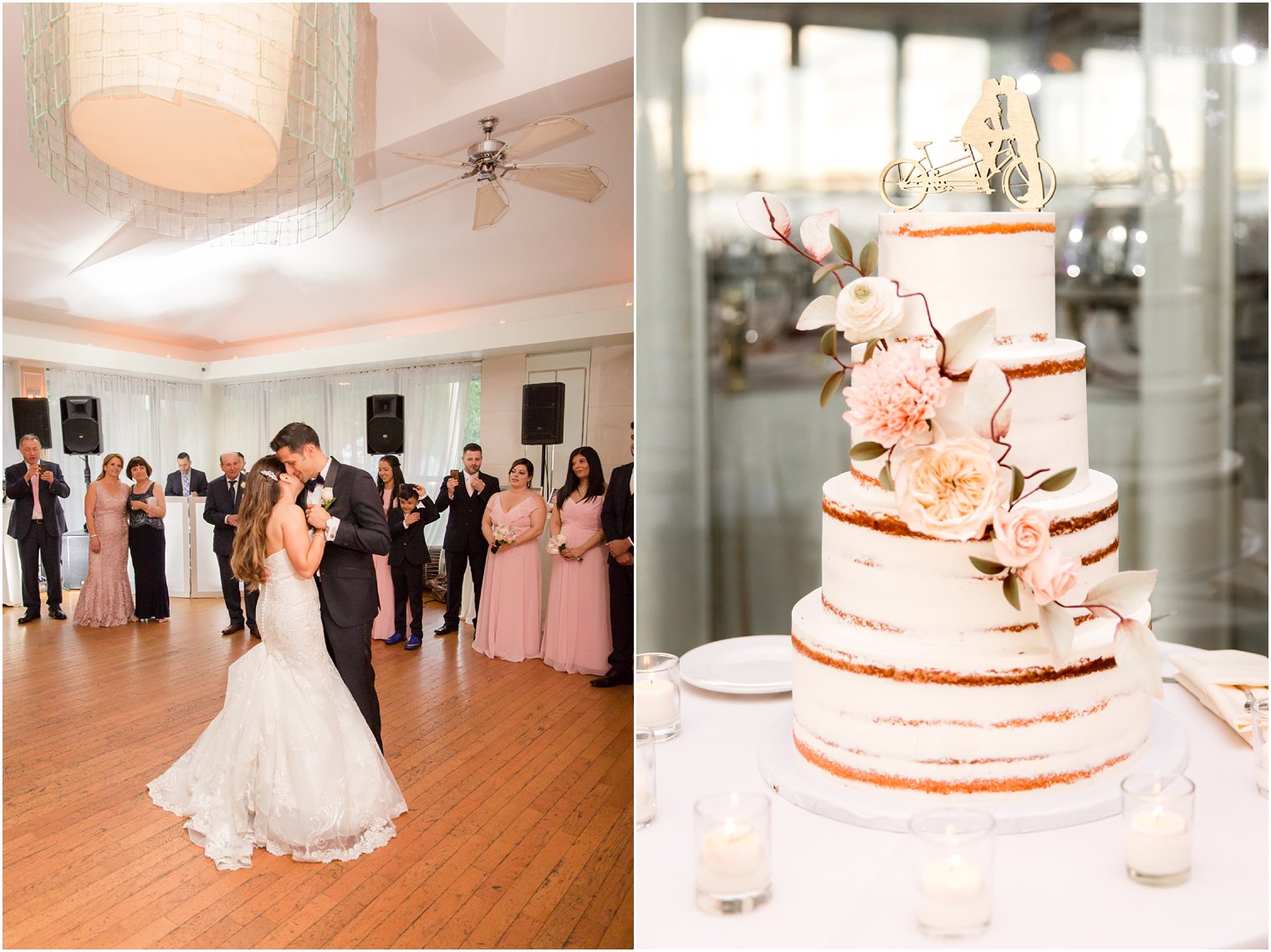 First dance as husband and wife in Battery Gardens Restaurant | Photos by Idalia Photography