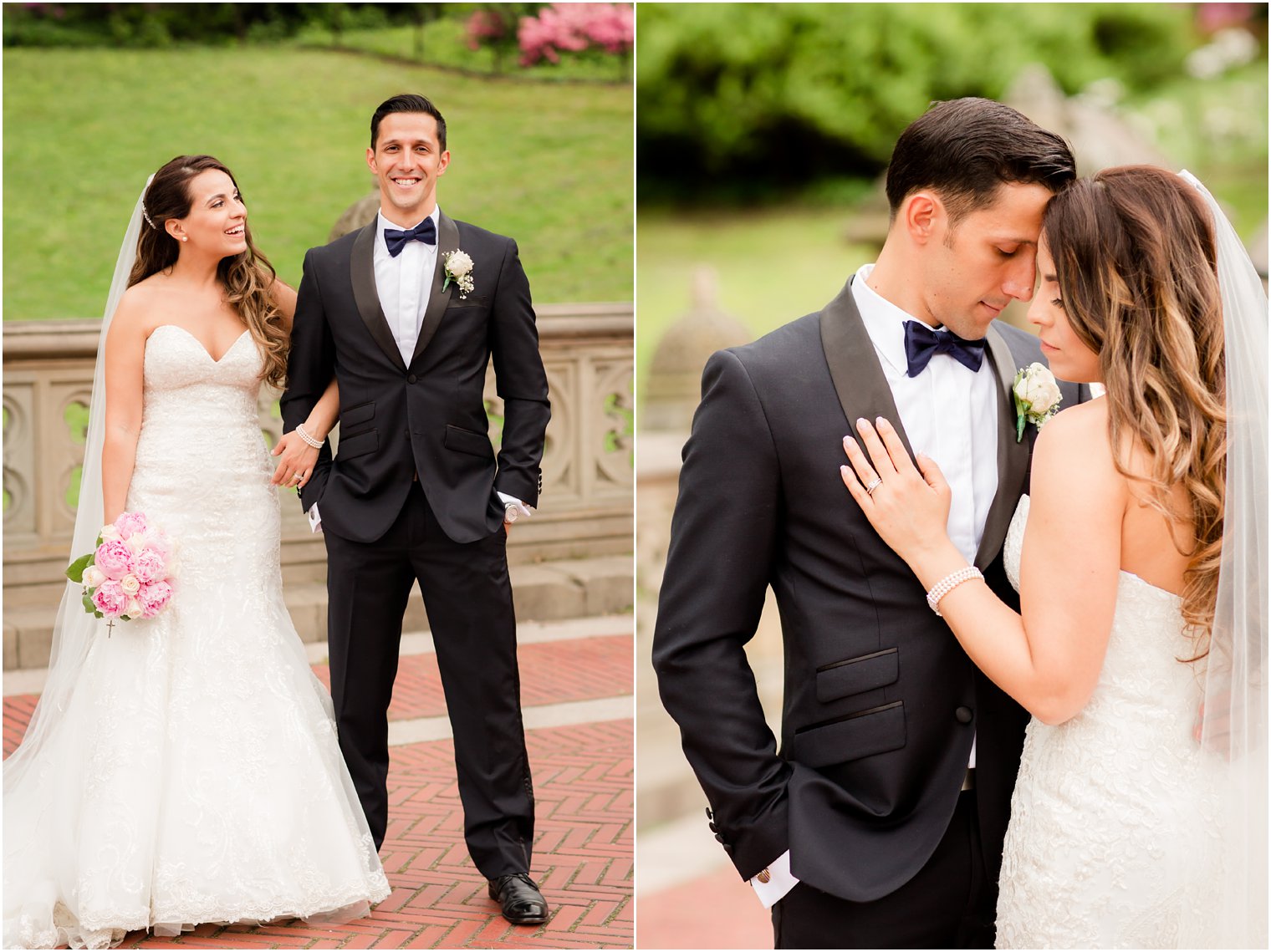 Central park bride and groom photos | Photo by Idalia Photography