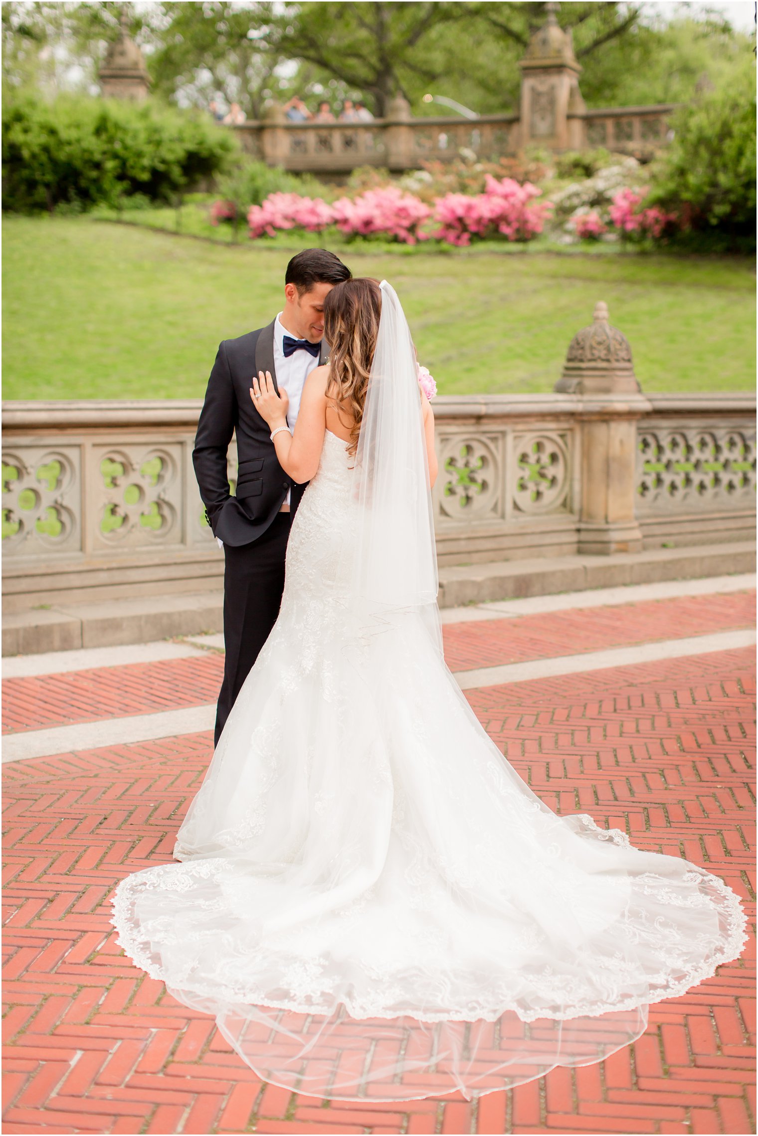 Sweet image of bride and groom | Photo by Idalia Photography